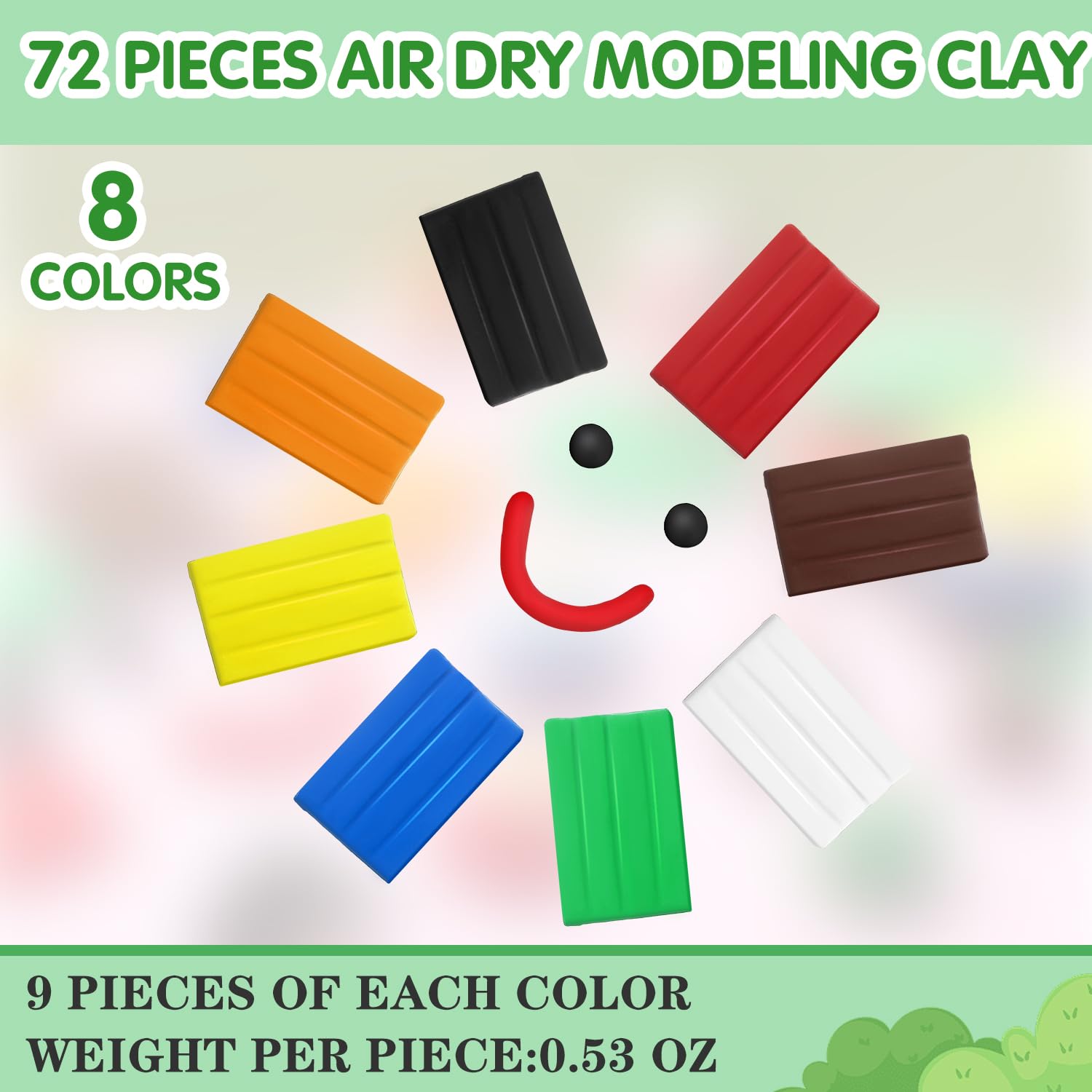 WinnerWhy Christmas color palette clay facilitates festive character ideas.