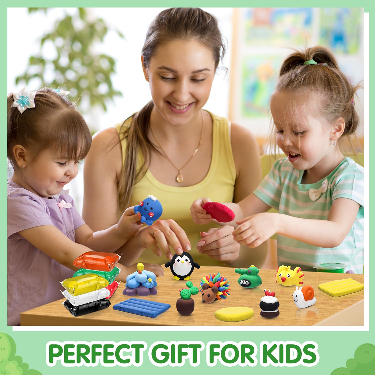 WinnerWhy classroom and home crafts with this clay inspire creativity.