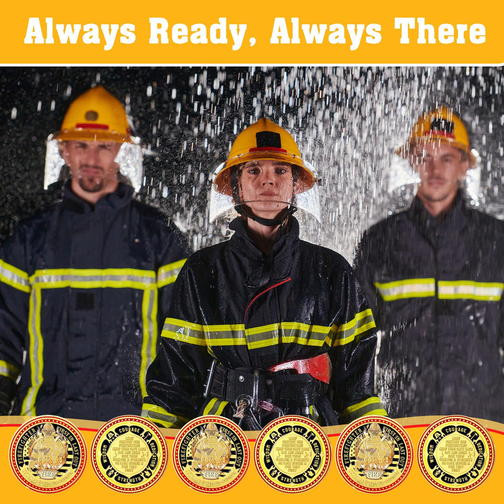 WinnerWhy firefighter coins gift packaging ready for ceremonies or gifts