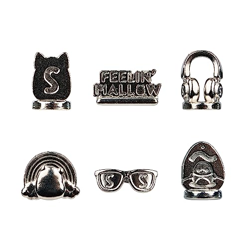Winning Moves Monopoly Squishmallows metal-tokens reflect premium quality for memorable play