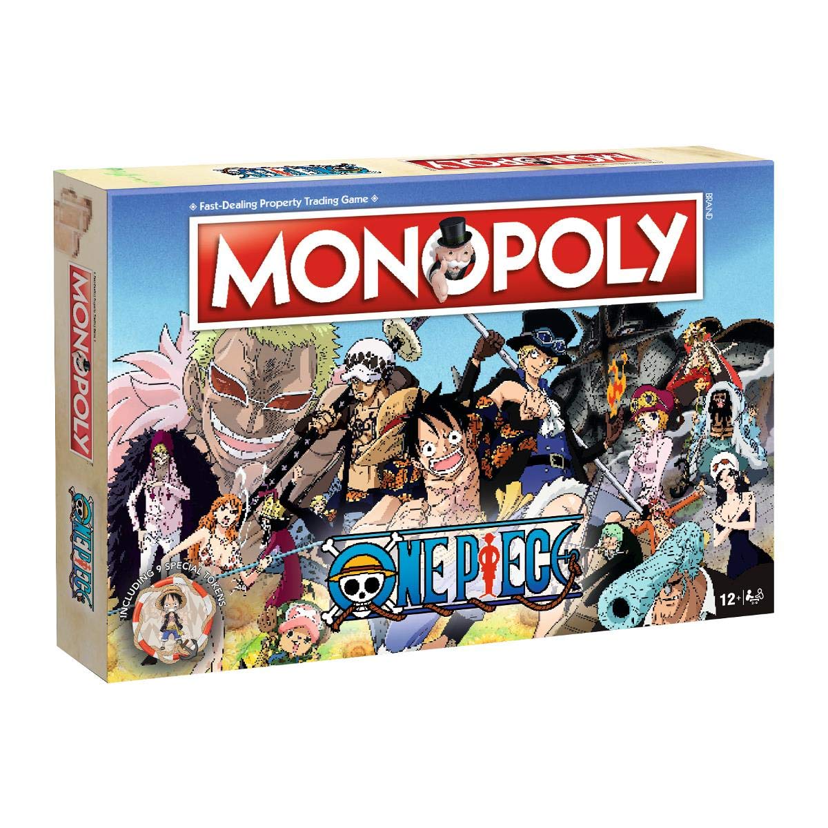 Winning Moves One Piece Monopoly Dressrosa board scene invites family strategy