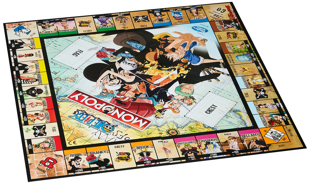 Winning Moves One Piece Monopoly properties and buildings enable smarter trades