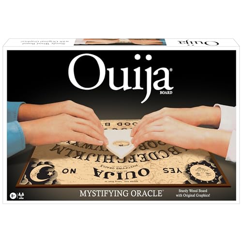 Winning Moves Ouija planchette plastic indicator glides smoothly for easy interaction.