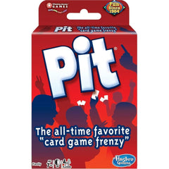 Winning Moves Pit market open card game in action with bright, fast-paced trading energy.