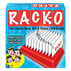 Winning Moves Rack-O retro plastic racks keep cards organized during play