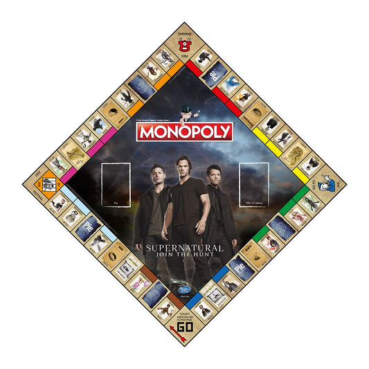 Hex Bag token from Winning Moves Supernatural Monopoly highlighting unique pieces