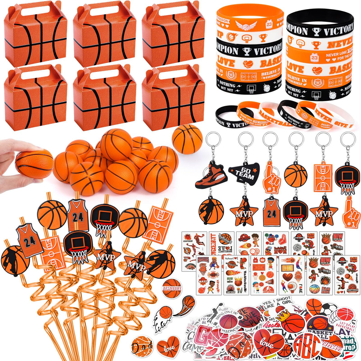 Winrayk basketball party favors kit complete for festive events