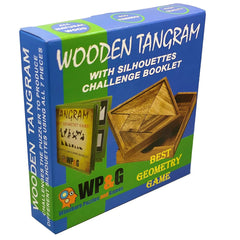 Winshare Tangram compact 5x5x1 inch board fits small spaces.
