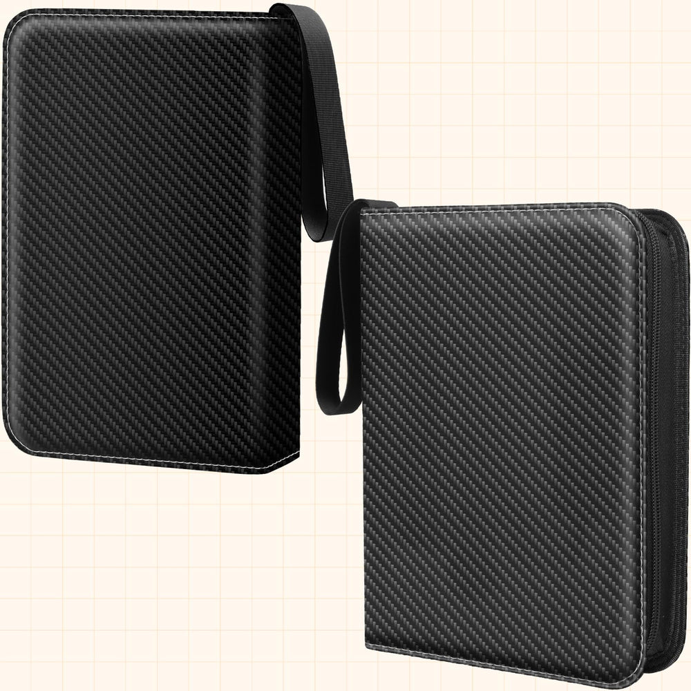 Sturdy back cover of the Winsing Card Binder supports long-term use on the go.