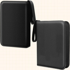 Sturdy back cover of the Winsing Card Binder supports long-term use on the go.