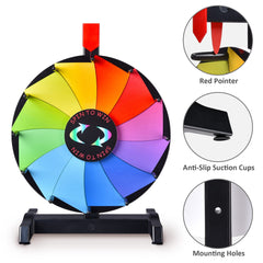 WinSpin anti-slip suction base prevents slipping during spins.