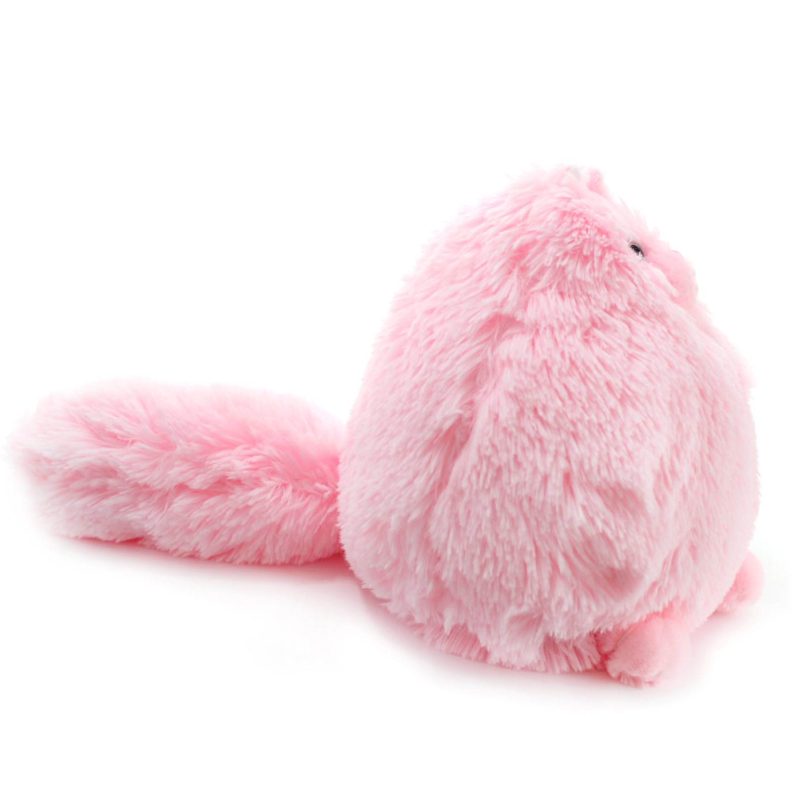 Winsterch pink cat tail accent adding playful design for cuddles.