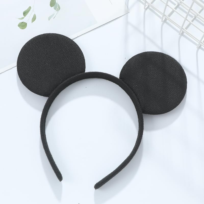 Winvin blue mouse ears headband ideal dress-up accessory for birthdays.