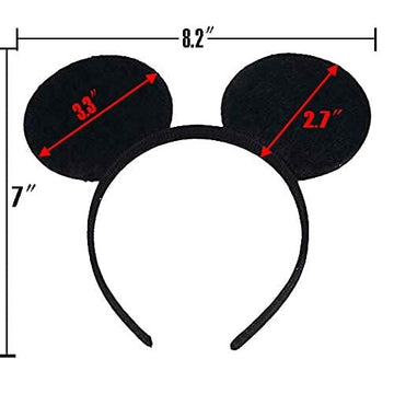 Winvin polka-dot bow headband perfect for party favors and photos.