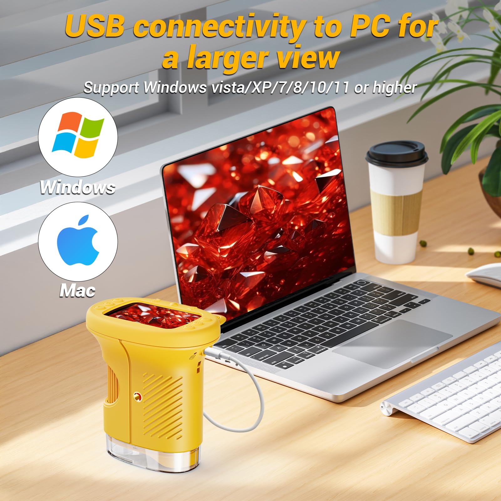 WINWEND 600mAh battery and USB-C charging in-use during field exploration