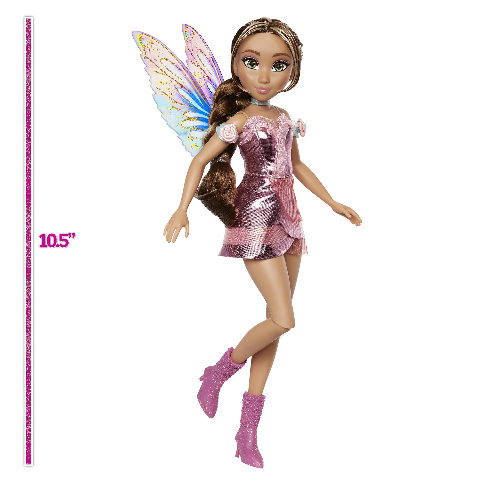Flora Fairy Doll wings removable for customizable looks