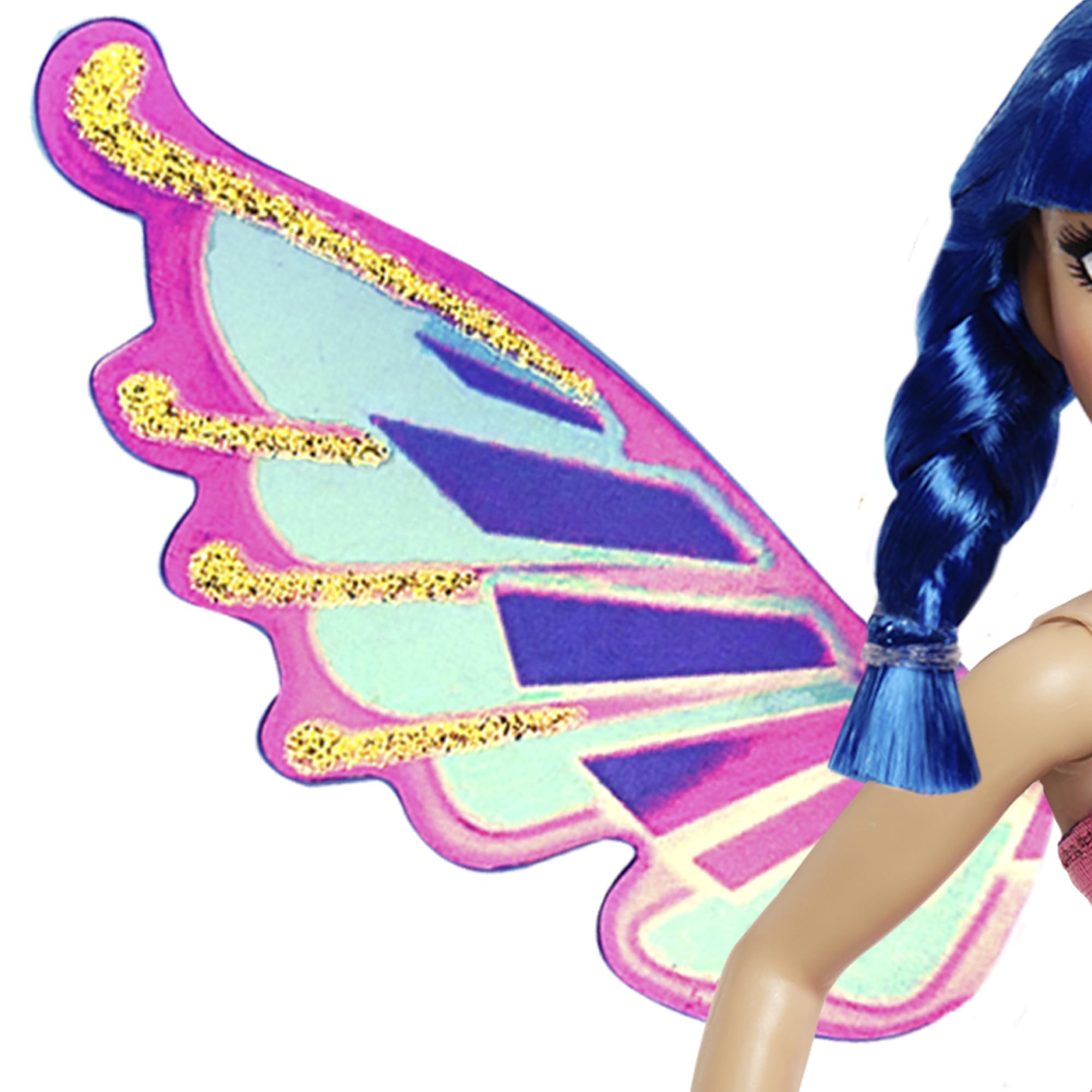 Musa fairy doll at 10-5-inch scale suitable for small hands.