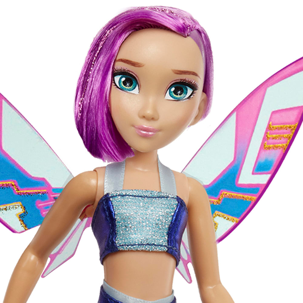 Wings attachment enables versatile Tecna poses during play.