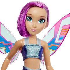 Wings attachment enables versatile Tecna poses during play.