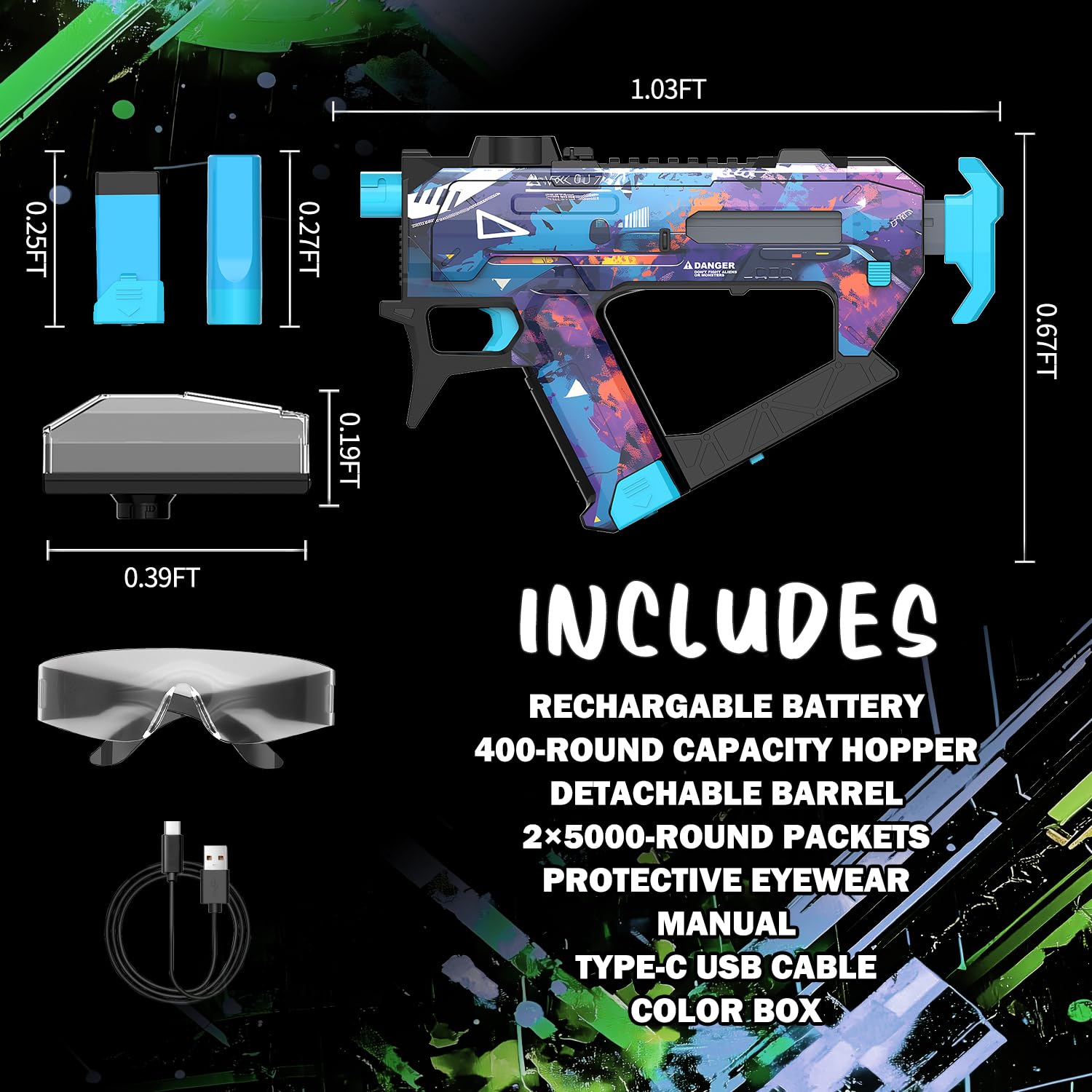 Winyea multi-shot mode delivering rapid action in games