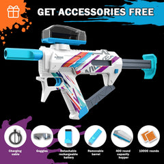 Winyea Tag Electric Crystal Splatter outdoor battle setup for group play