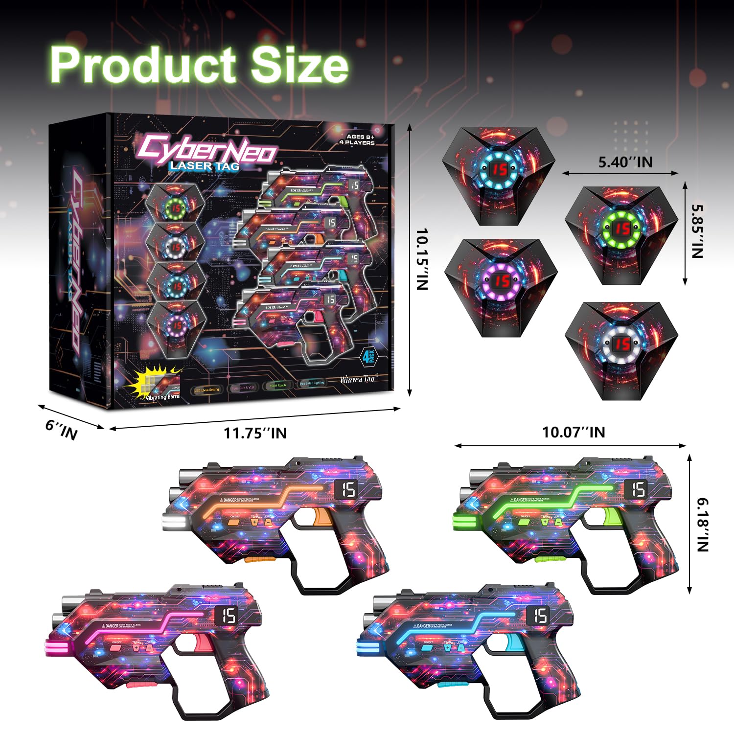 Winyea Tag packaging shown as gift-ready set