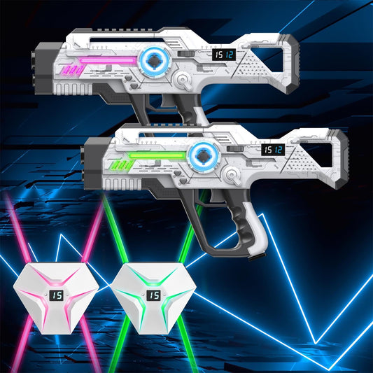 Winyea Tag glow vest with illuminated straps for night battles.