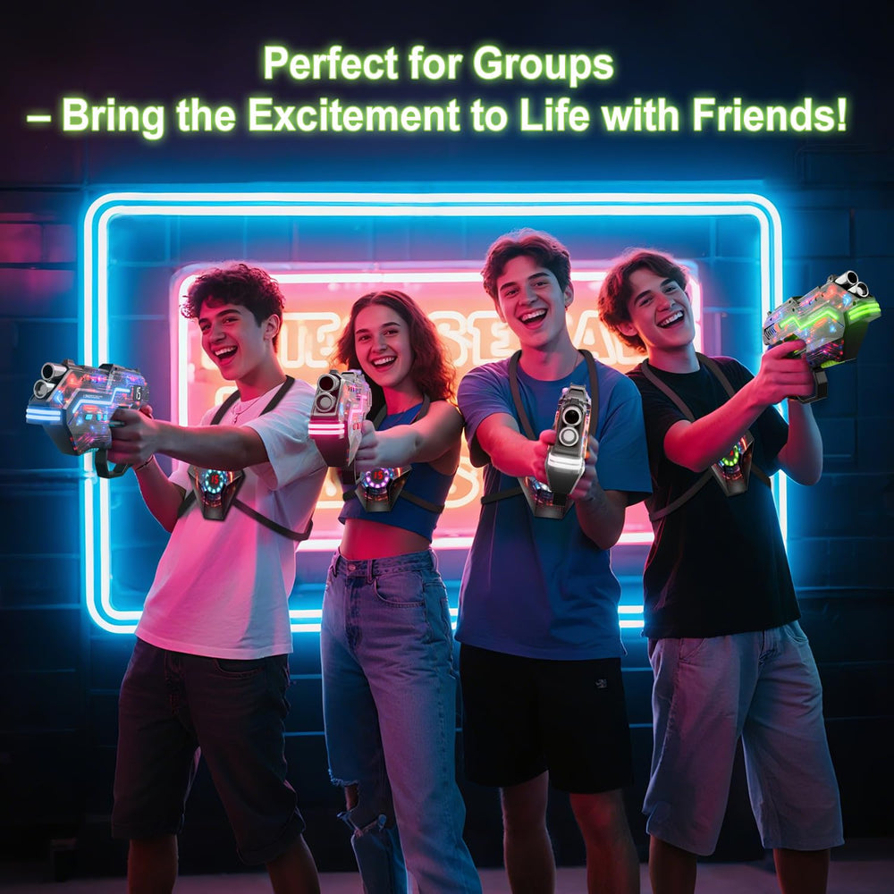 Winyea Tag laser tag range up to 150 feet for long shots