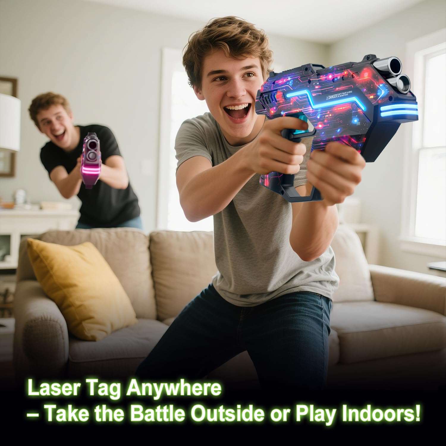 Winyea Tag synced gun and vest for seamless play