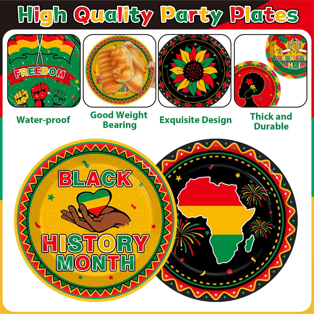 Wiooffen Premium sturdy paper plates showing durable construction for meals