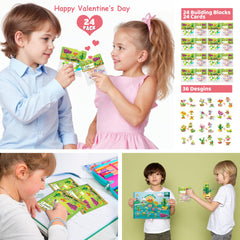 Wisdom Castle 3 in 1 stem flower builders image highlighting versatile designs for creative STEM play