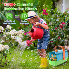 Wisdomlit Bubble Machine big bubbles for dramatic backyard moments