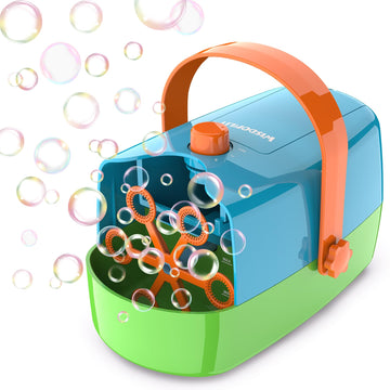 Wisdomlit Bubble Machine small bubbles for gentle outdoor play