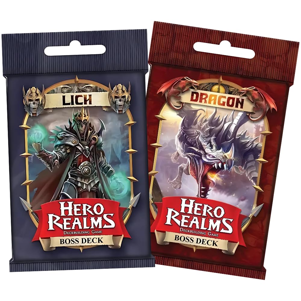 WISE WIZARD GAMES dragon boss deck front cover enables epic boss battles.