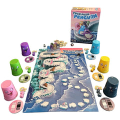 Wise Wizard Games Orca standee ready to race across the board.