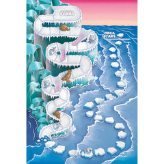 Wise Wizard Games Penguin standee ready to slide into playful competition.
