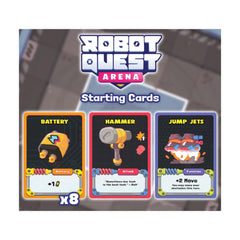 Wise Wizard Games Robot Quest Arena action shot highlights quick decisions and competitive fun.