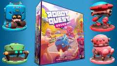 Wise Wizard Games Robot Quest Arena deck of cards allows customization and strategic timing.