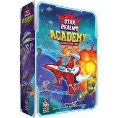 Wise Wizard Games Star Realms Academy cards on table for quick family play.