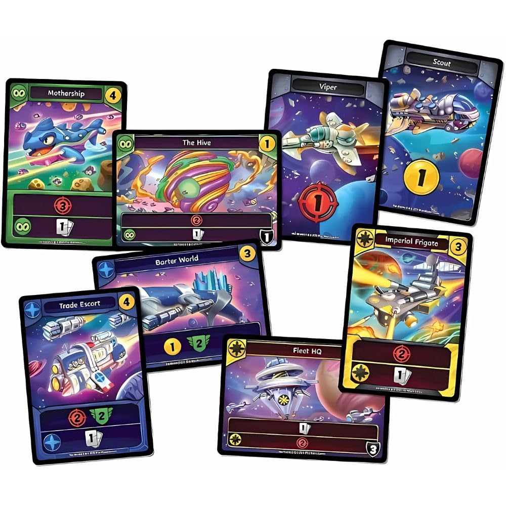 Wise Wizard Games Star Realms Academy family game night setup.