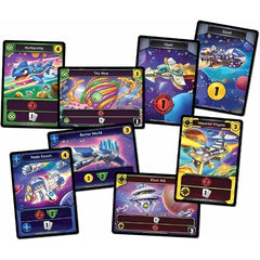 Wise Wizard Games Star Realms Academy family game night setup.