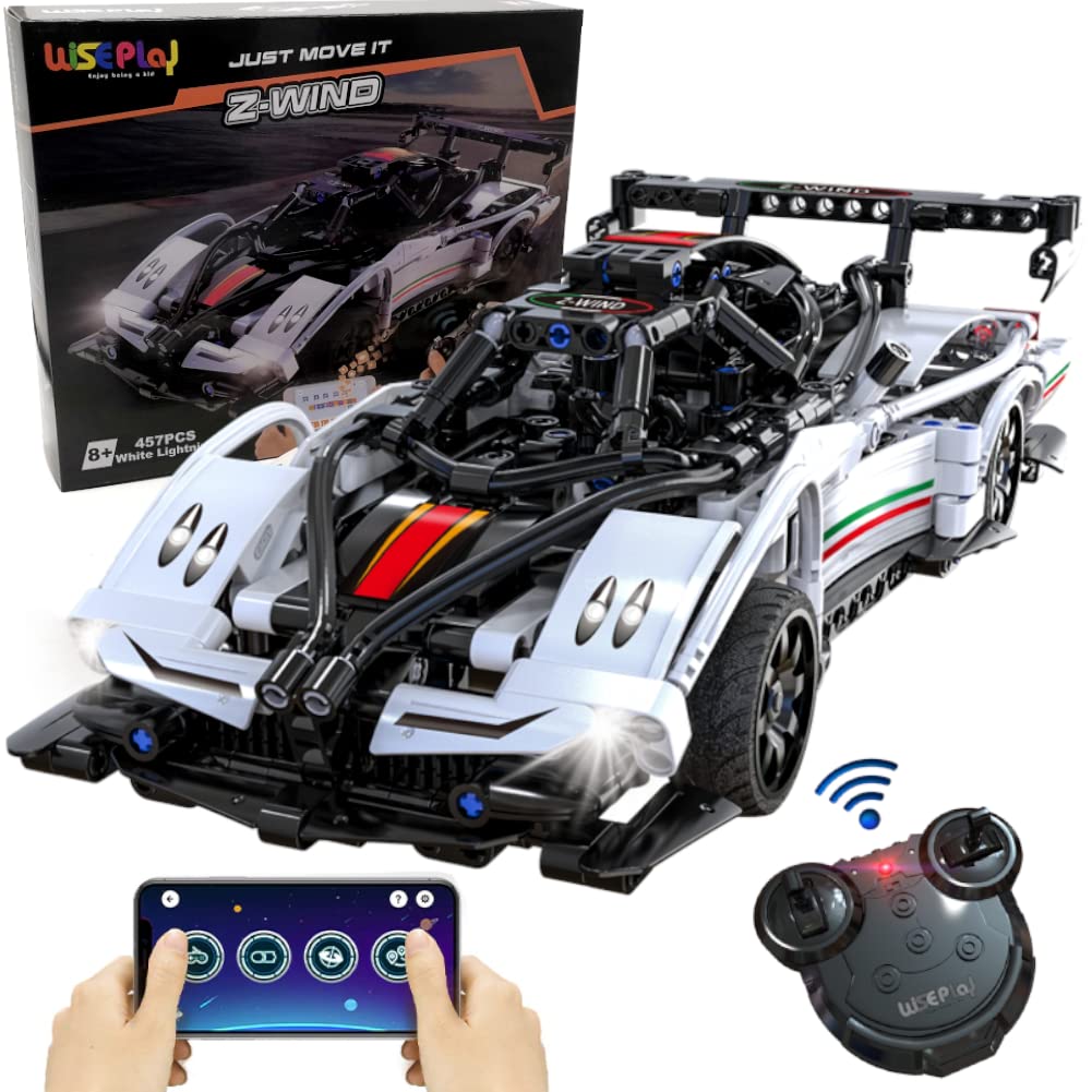 WISEPLAY model car kit front view for STEM learning