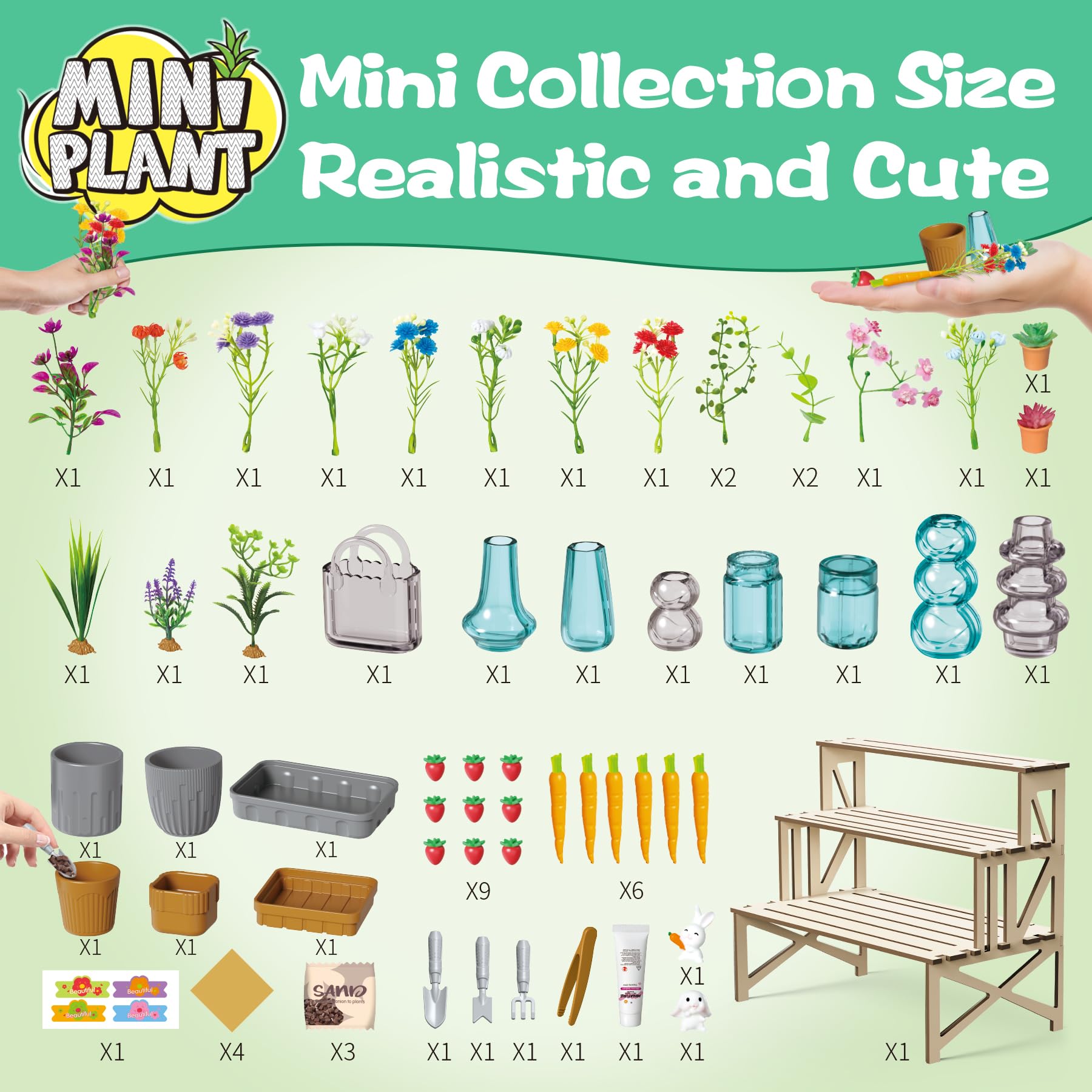 WishaLife Gift Set: ideal for miniature lovers and DIY enthusiasts.
