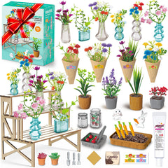 WishaLife Make It Miniature set with potted plants for creative home decor.