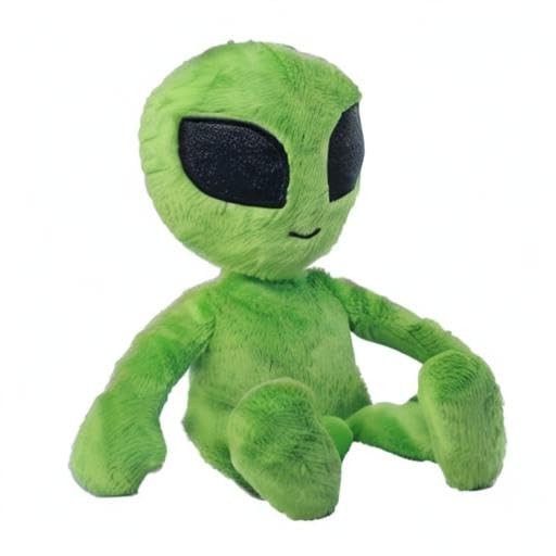 Wishpets XOXO Alien Doll side view highlights a cuddly companion for travel and calming evenings.
