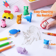 WITALENT desk pets and classroom rewards erasers to motivate learning.