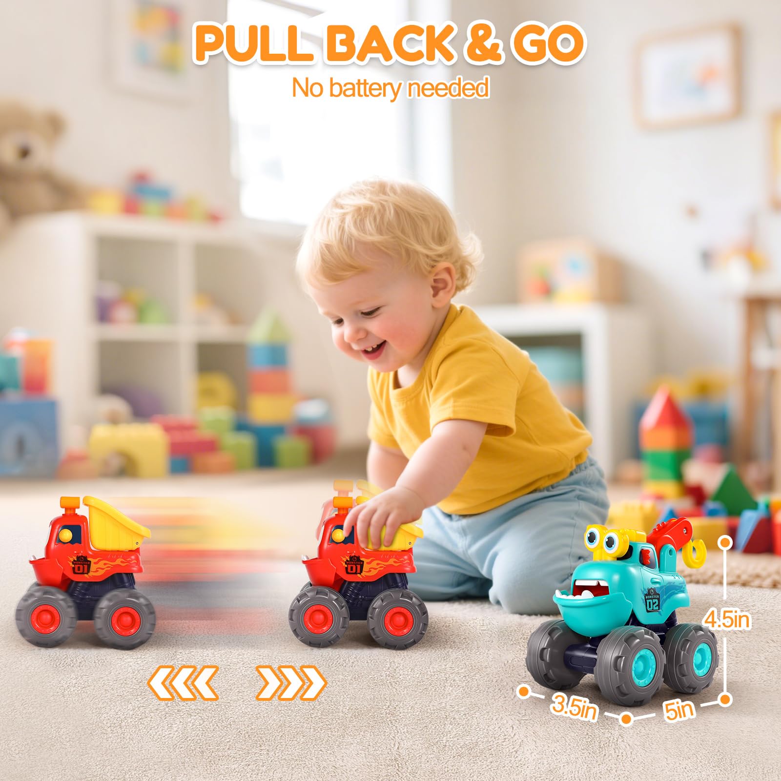 WITALENT monster truck excavator toy sparks imaginative exploration and motion.