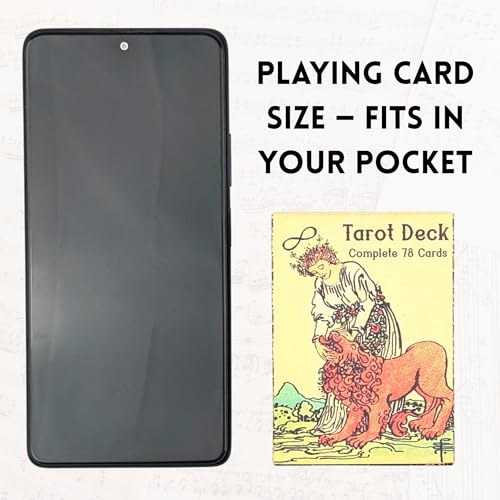Miniature cards rich in detail for study and intuitive readings.