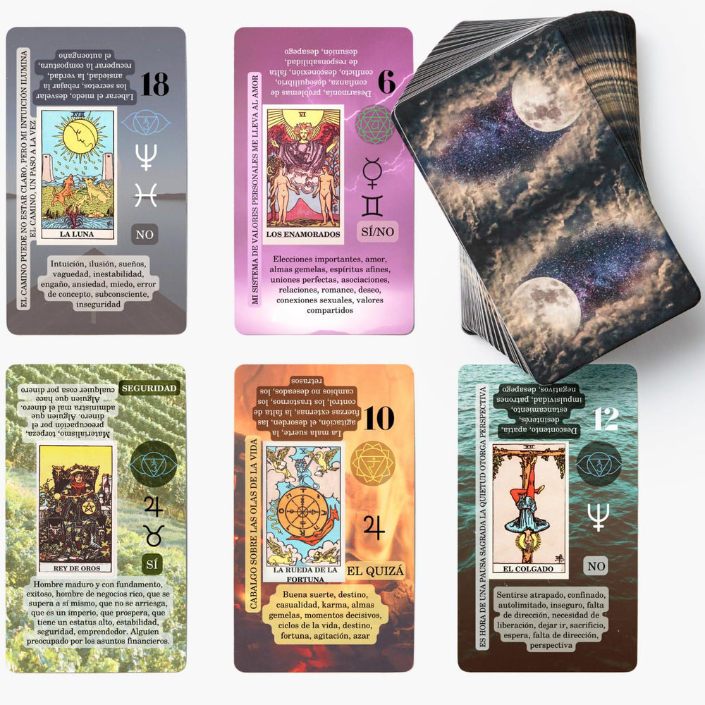 Witchy Cauldron Spanish tarot deck box for elegant, gift-ready storage and display