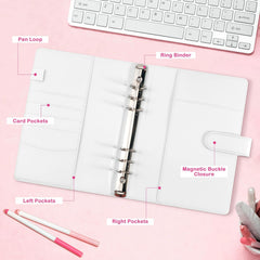WITHYU 240-card storage layout supports up to 240 cards in four-pocket pages